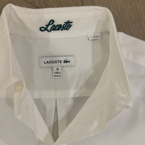 Lacoste boys shirt. - Picture 2 of 3